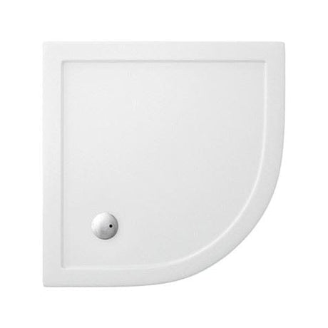 Crosswater Quadrant Shower Tray Crosswater 35mm Acrylic Quadrant Shower Tray - 900 x 900mm in White