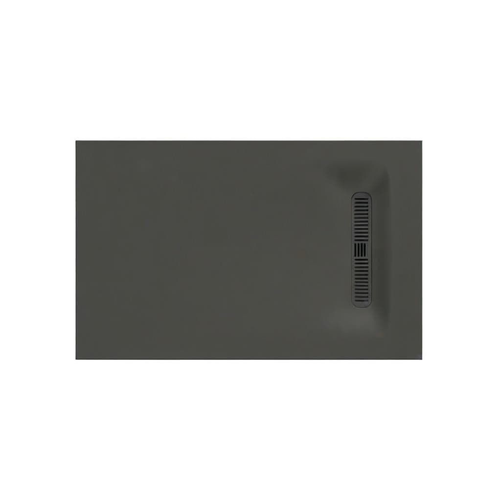 Crosswater Rectangle Shower Tray Matt Grey / 900 x 1500mm Crosswater Vito Rectangle 25mm Stone Resin Shower Tray