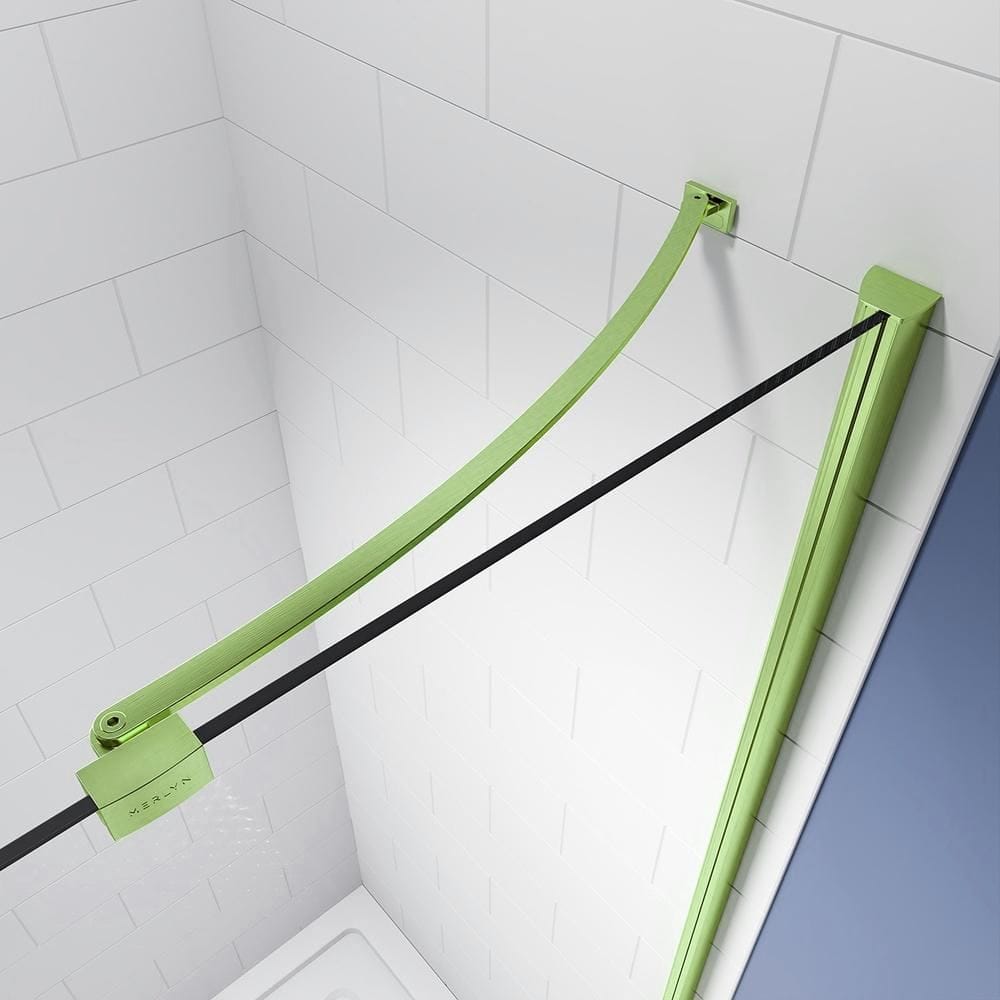 Merlyn Hinged Shower Door Merlyn Ionic Essence Frameless Hinged Shower Door and Inline Panel