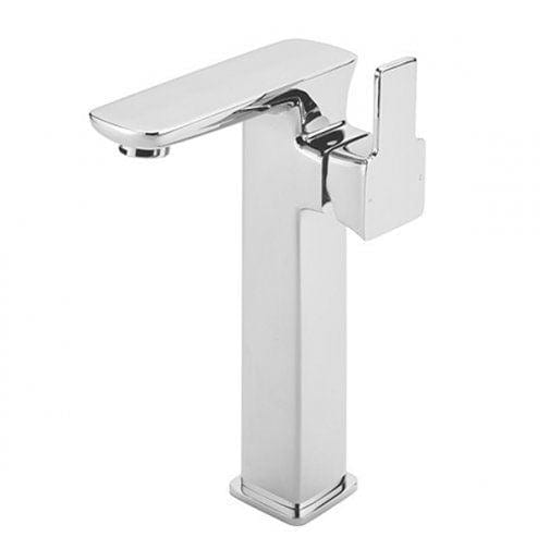 Sagittarius Tall Basin Tap Sagittarius Gramercy Extended Tall Basin Mixer Tap with Sprung Waste - Chrome - GR109C