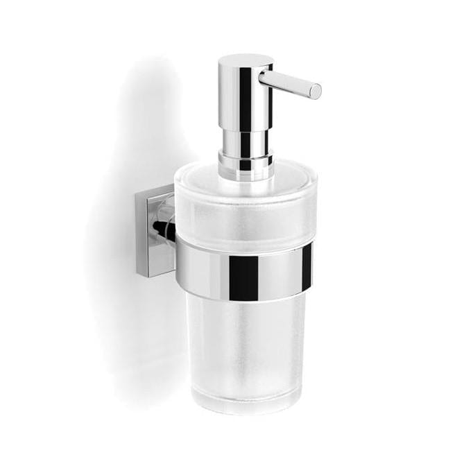 HIB Soap Dispenser HiB Hecto Wall Mounted Soap Dispenser in Chrome