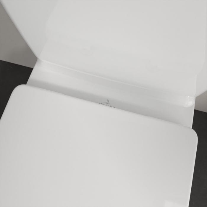 Villeroy & Boch Close Coupled Toilet Villeroy & Boch O.novo Close Coupled Toilet with Soft Close Seat