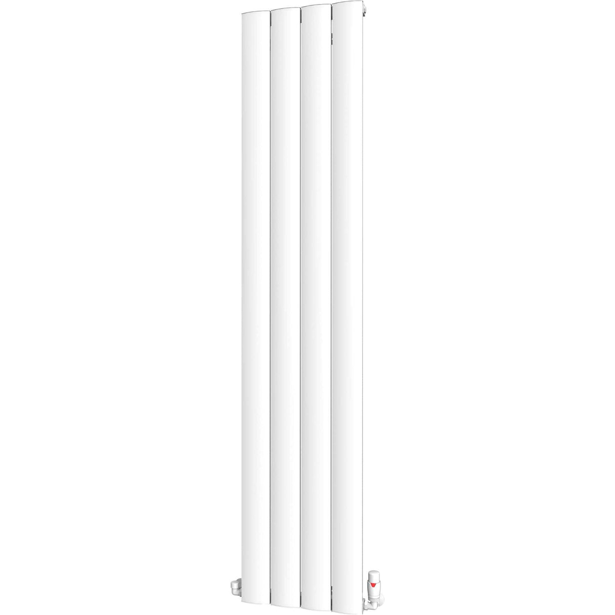 Aquarius Bathrooms Column Radiator 1800 x375mm / White Aquarius Wave Verical Panel Radiator