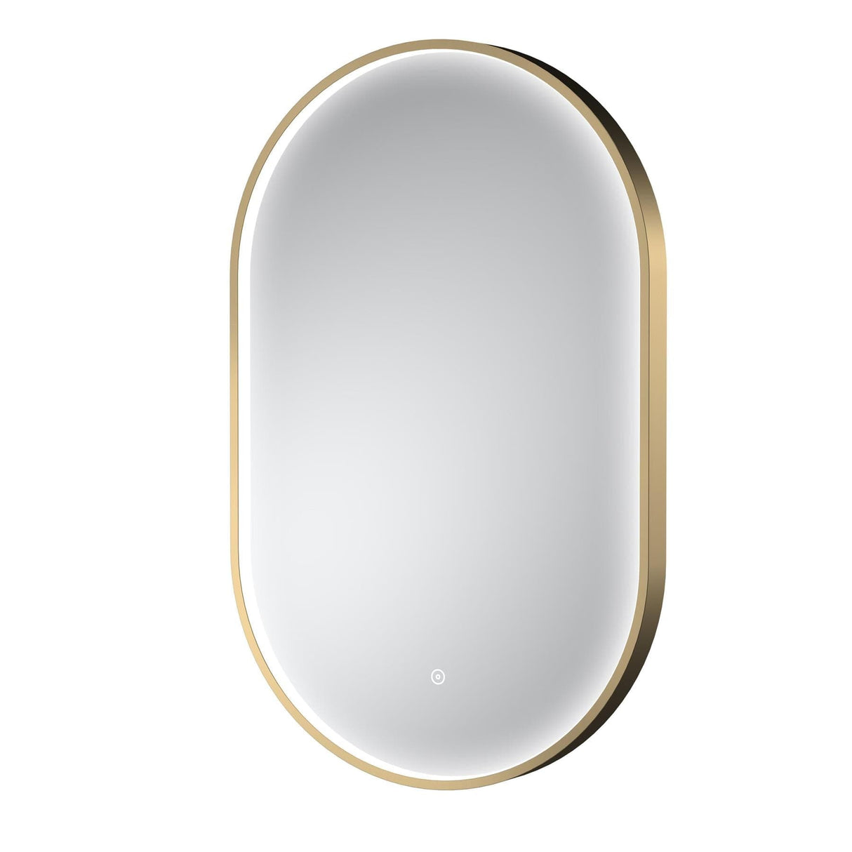Aquarius Bathrooms Illuminated Mirror Aquarius Lumine Inset Framed LED Touch Sensor Pill Mirror - 800 x 500mm