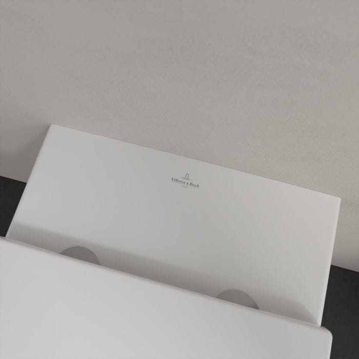Villeroy & Boch Back to Wall Toilet Villeroy & Boch Subway 3.0 Rimless Back to Wall Toilet with Soft Close Seat