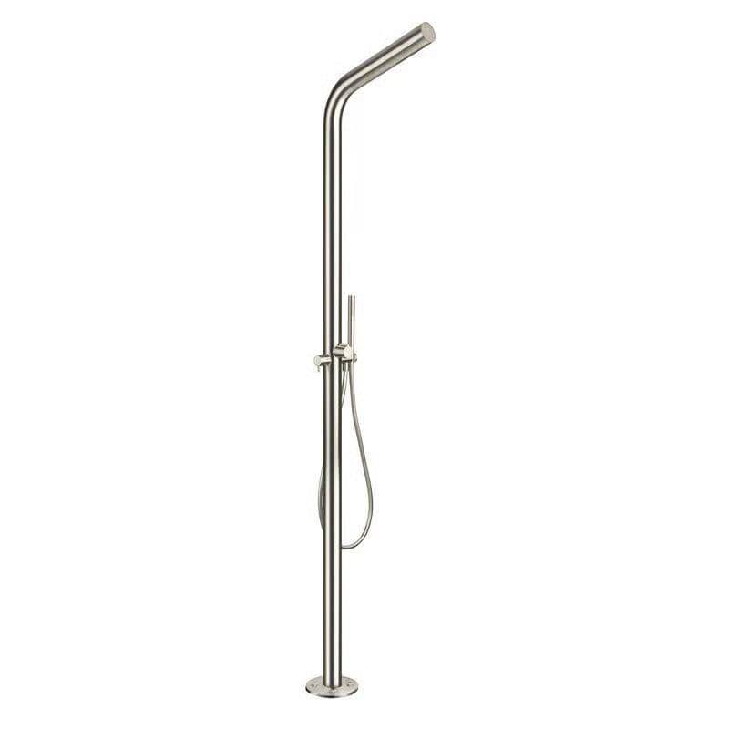 Clearwater Exposed Shower Set Clearwater 316 Stainless Steel Ixora Outdoor Shower with Handset