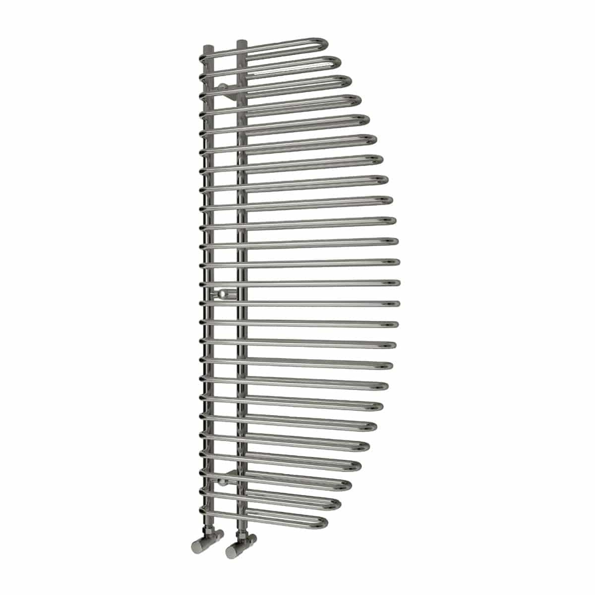 Reina Designer Towel Radiator Reina Nola Modern Designer Towel Rail in Chrome - 1400 x 600mm