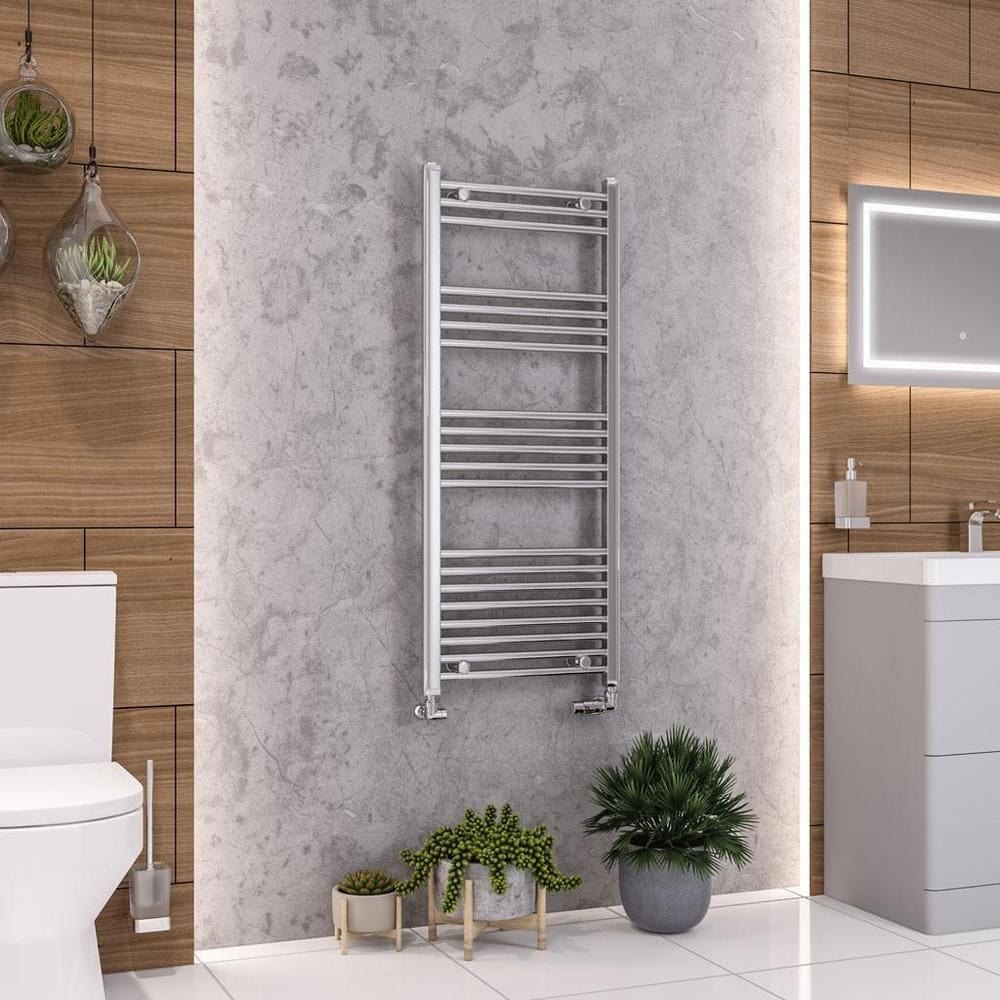 Eastbrook Wendover Straight Heated Towel Rail in Chrome