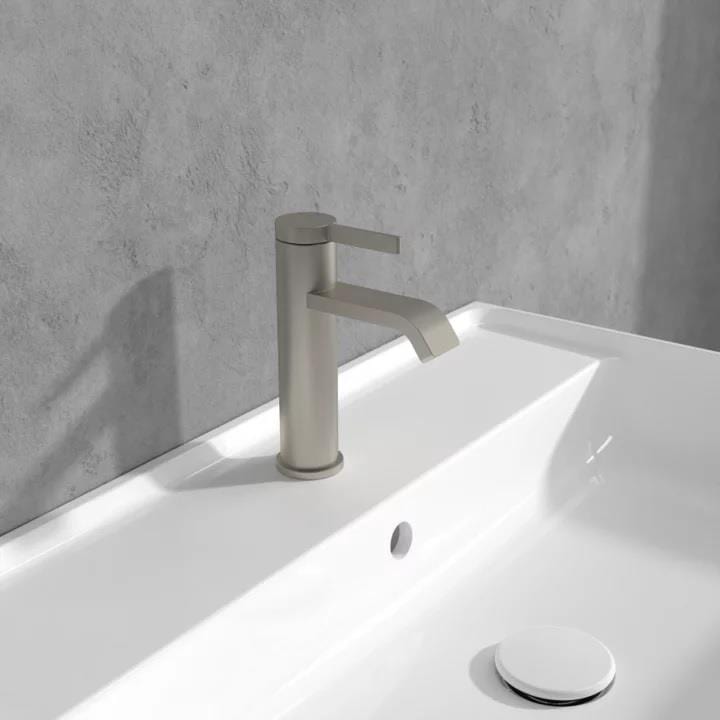 Villeroy & Boch Mono Basin Tap Villeroy & Boch Dawn Single Lever Basin Mixer Tap with Curved Spout