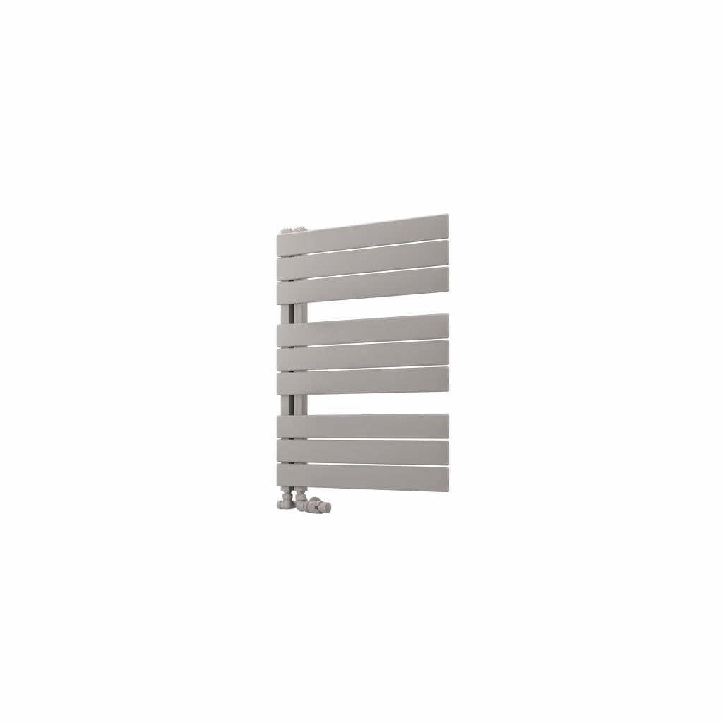 Eastbrook Designer Towel Radiator 800 x 600 / Electric Only Eastbrook Helmsley Straight Vertical Designer Towel Rail in Matt Grey