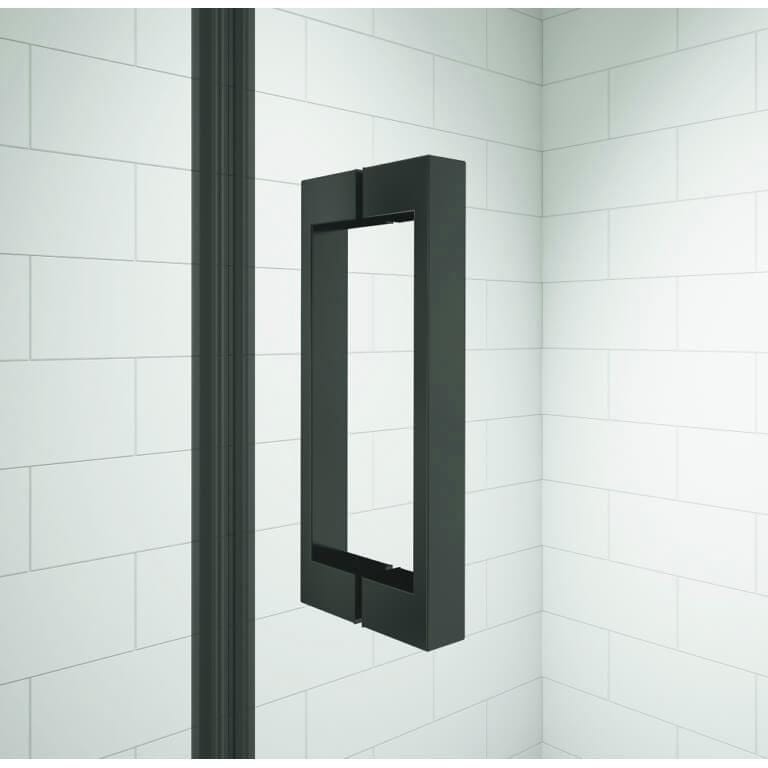 Merlyn Ionic Essence Frameless Hinged Shower Door and Inline Panel