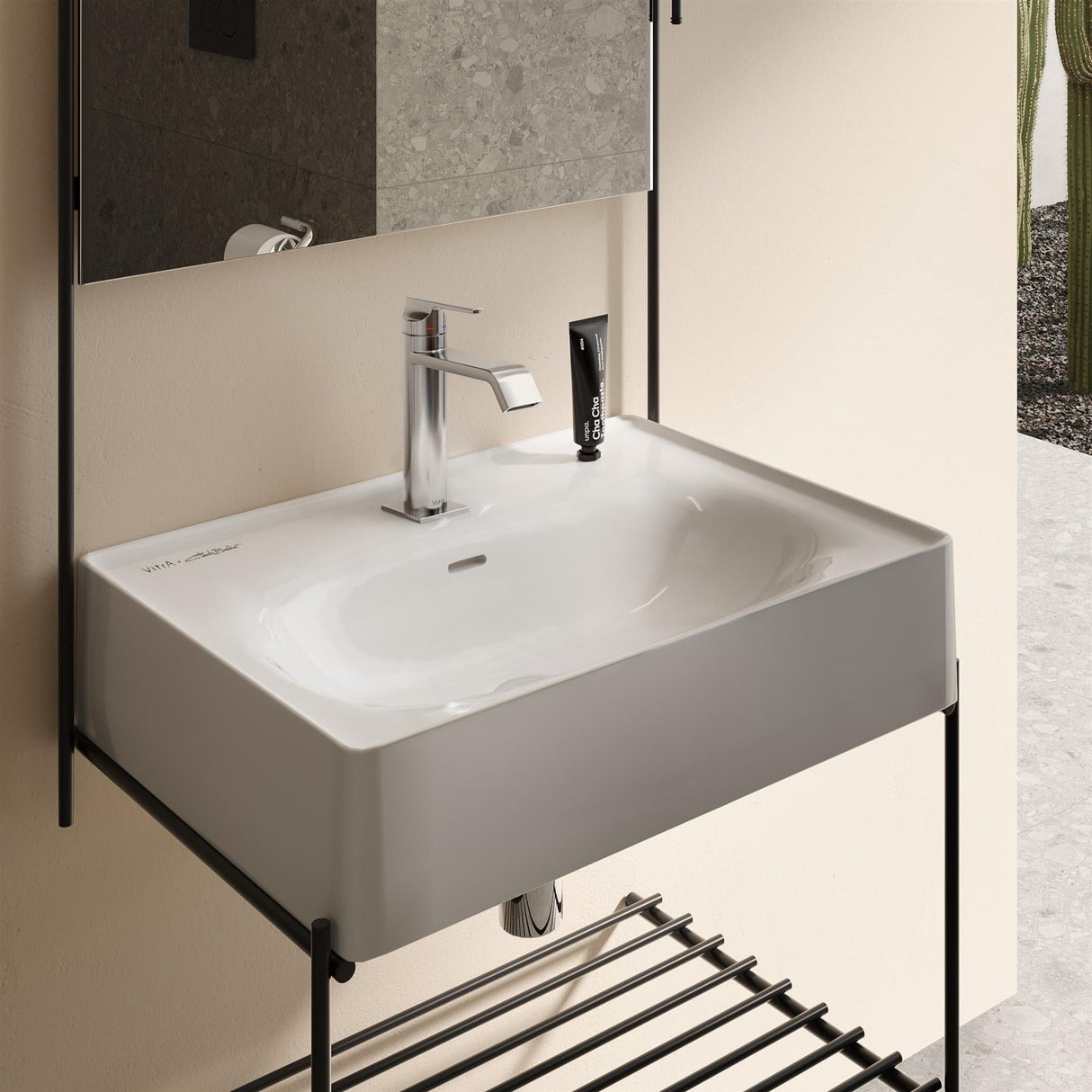 VitrA Mono Basin Tap Chrome VitrA Suit Basin Mixer Tap