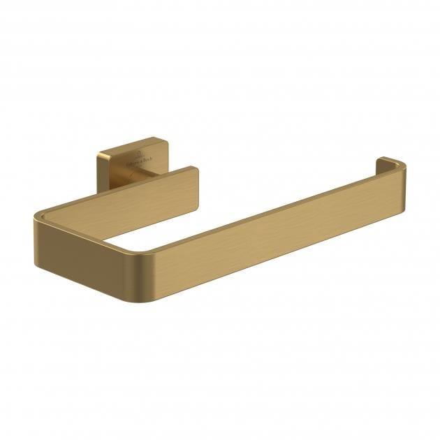 Villeroy & Boch Towel Rails and Rings Brushed Gold Villeroy & Boch Elements - Striking Towel Rail