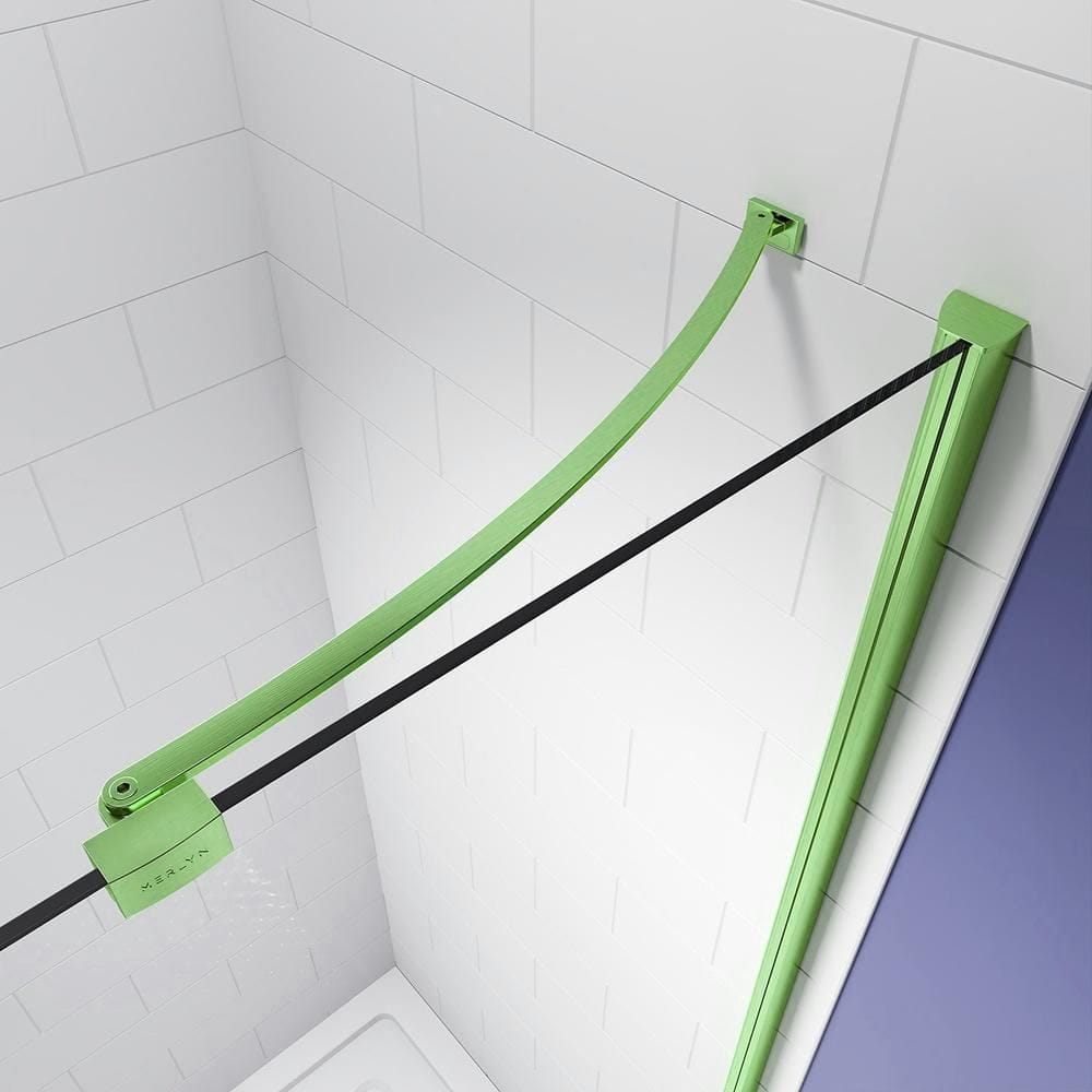 Merlyn Hinged Shower Door Merlyn Ionic Essence Frameless Hinged Shower Door and Inline Panel