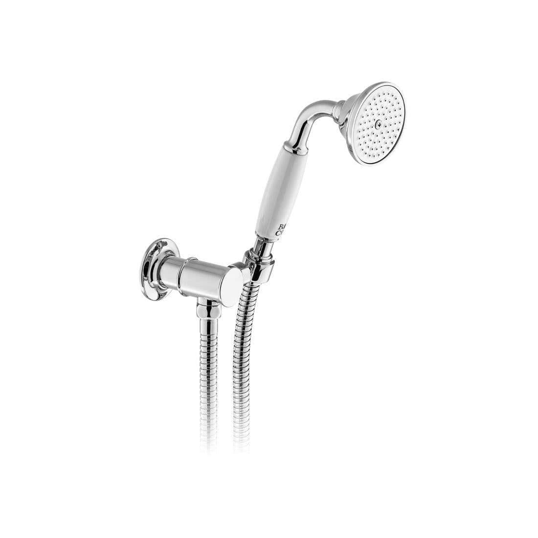 Vado Shower Handset Booths & Co. Axbridge Single Function Shower Handset with Hose and Bracket