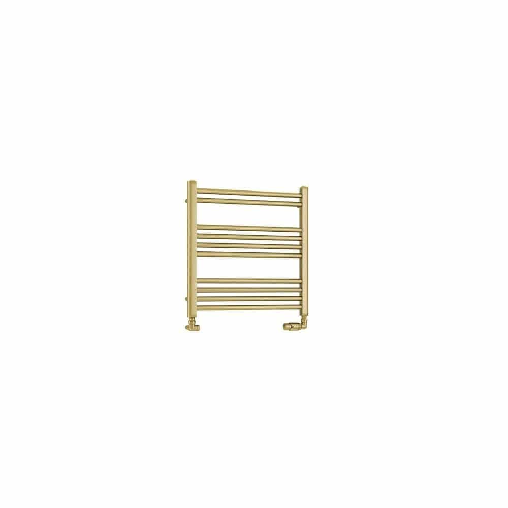 Eastbrook Wendover Straight Heated Towel Rail in Brushed Brass