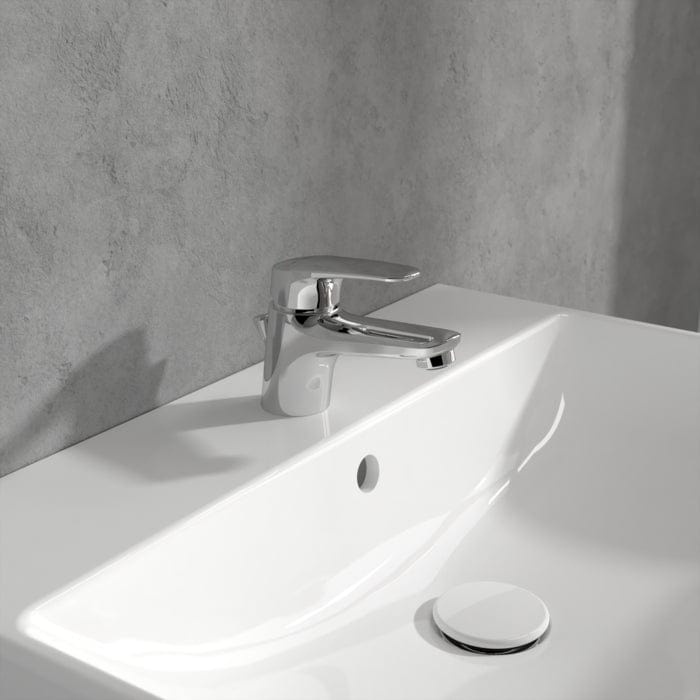 Villeroy & Boch Mono Basin Tap Villeroy & Boch O.Novo Start Single Lever Mini Basin Mixer Tap with Pop-Up Waste in Chrome