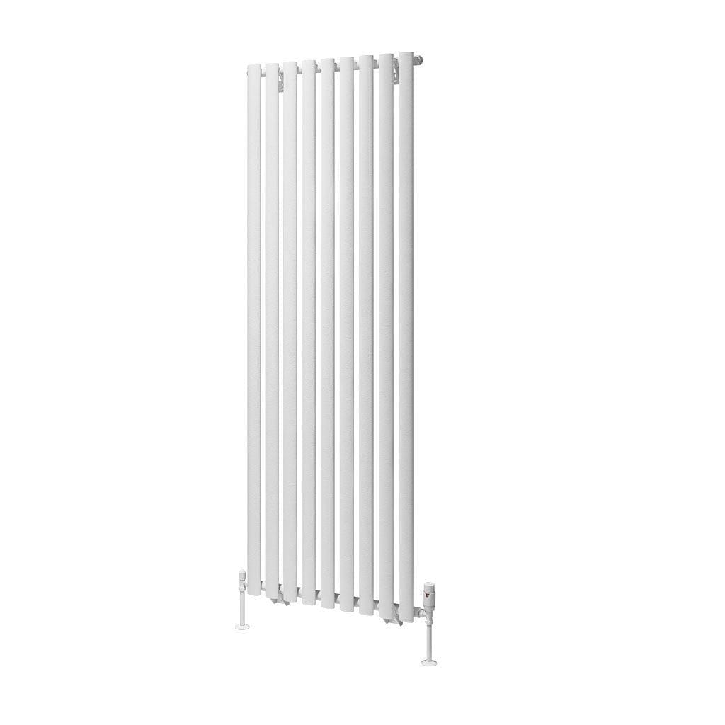 Eastbrook Designer Towel Radiator Eastbrook Tunstall Straight Vertical Designer Radiator in Matt White