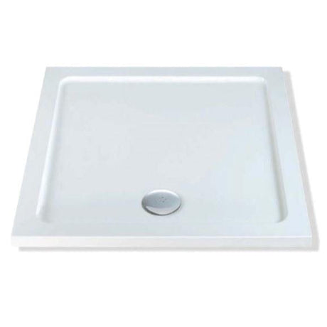 Aquarius Square Shower Tray 700 x 700mm Aquarius Vital Stone Resin Square Shower Tray