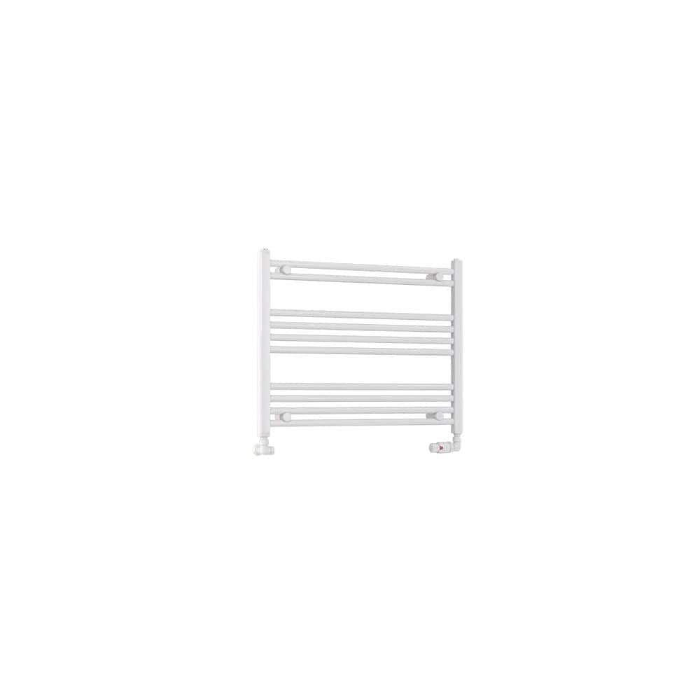 Eastbrook Ladder Rail Eastbrook Wendover Straight Horizontal Under Window Heated Towel Rail in White