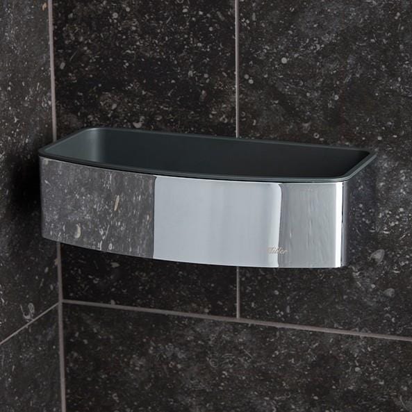 Miller Basket Chrome Miller Signature D-Shaped Shower Basket