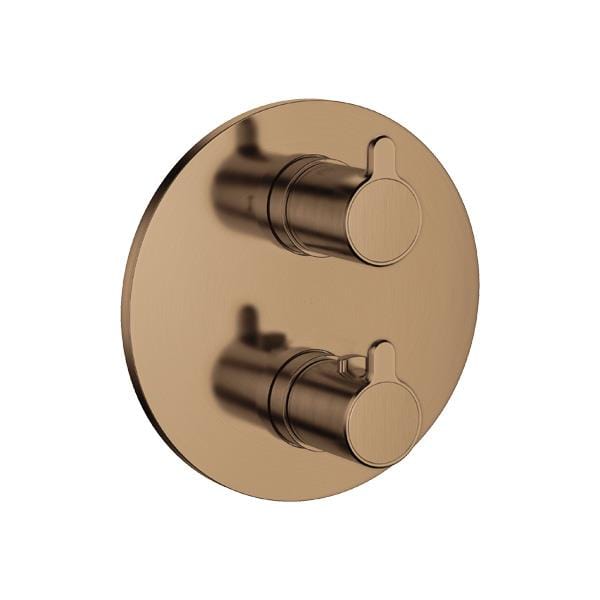 Flova Concealed Shower Valve Flova Moonlight Round 1, 2 or 3 Outlet SlimBOX Finishing Set