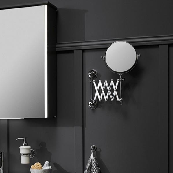 Miller Cosmetic Mirror Miller Stockholm Extending Mirror - 190mm - Chrome - 680C