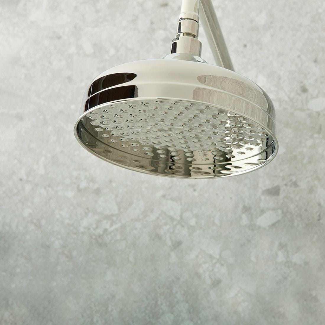 Vado Shower Heads and Arms Booth & Co. Axbridge Traditional 200mm (8") Shower Head and Arm