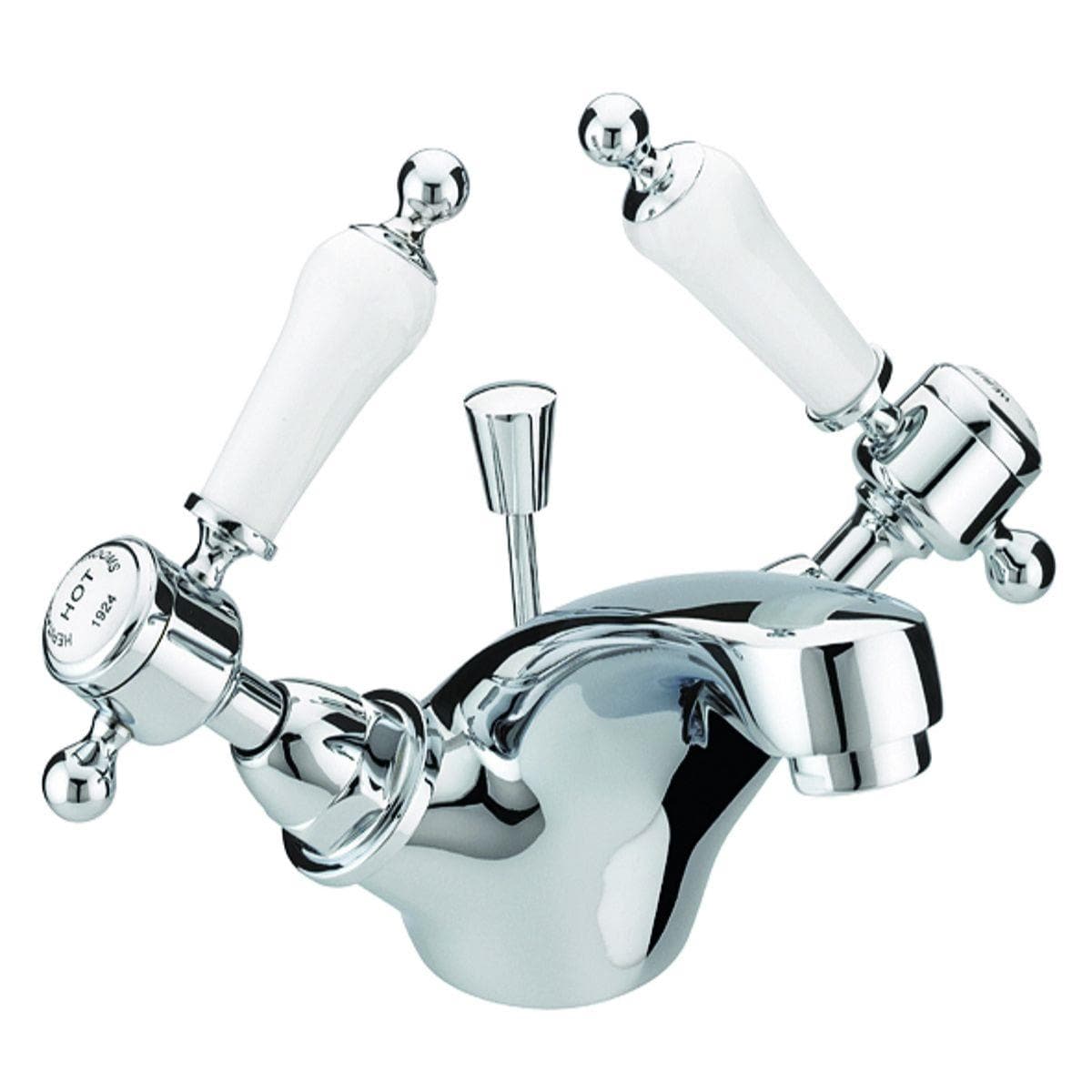 Heritage Mono Basin Tap Chrome Heritage Glastonbury Mono Basin Mixer Tap