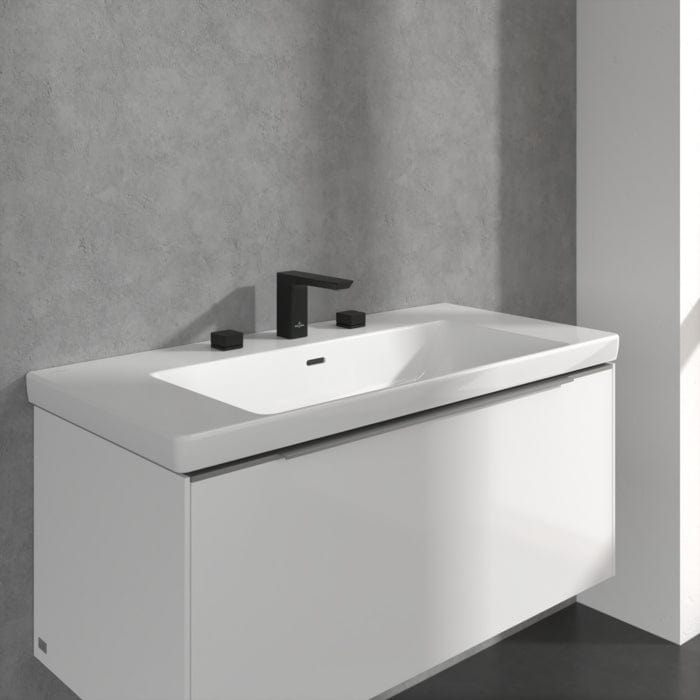 Villeroy & Boch 3 Tap Hole Basin Set Villeroy & Boch Subway 3.0 3 Hole Basin Mixer Tap