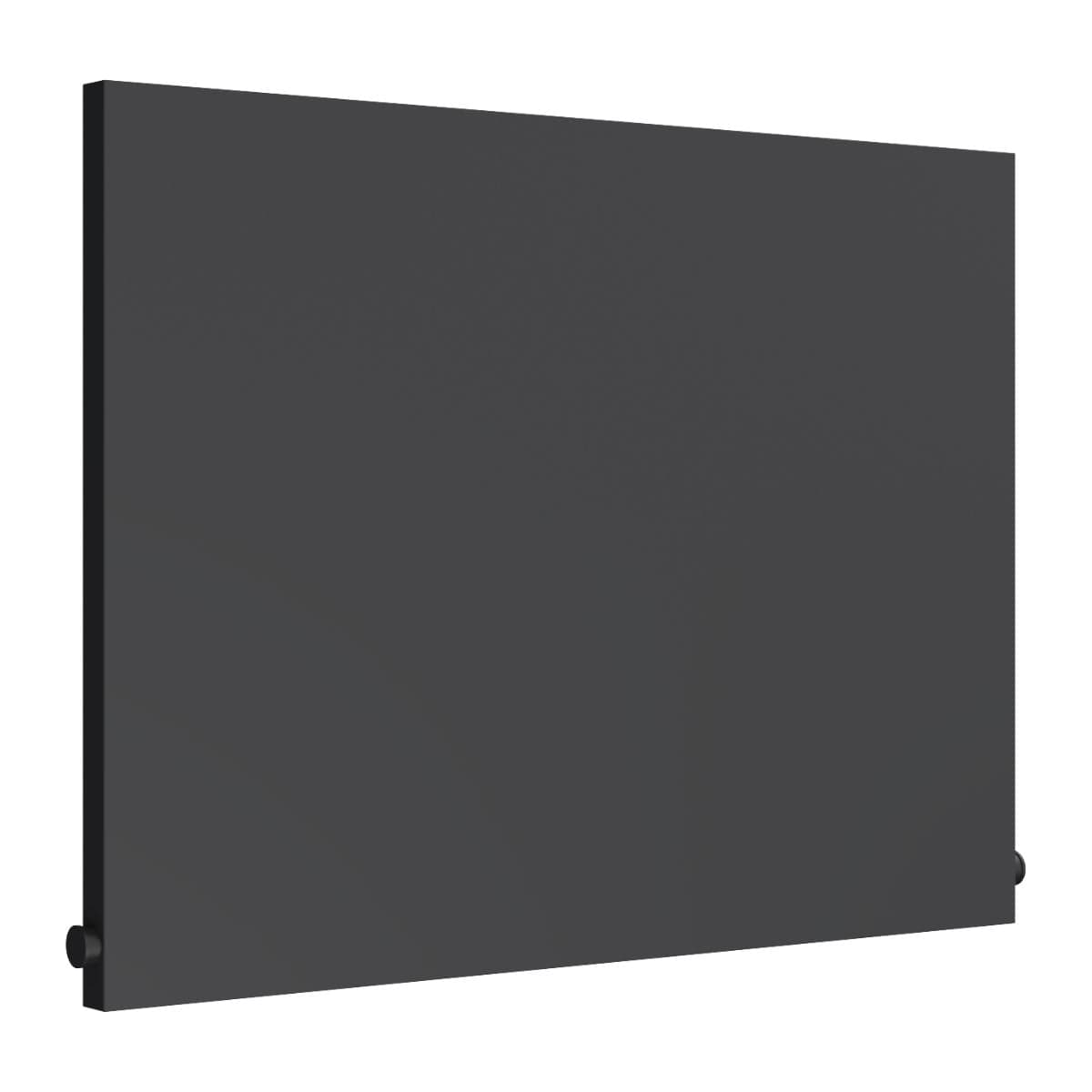 Reina Panel Radiator 600 x 800mm / Anthracite Reina Slimline Horizontal Central Heating Flat Panel Radiator