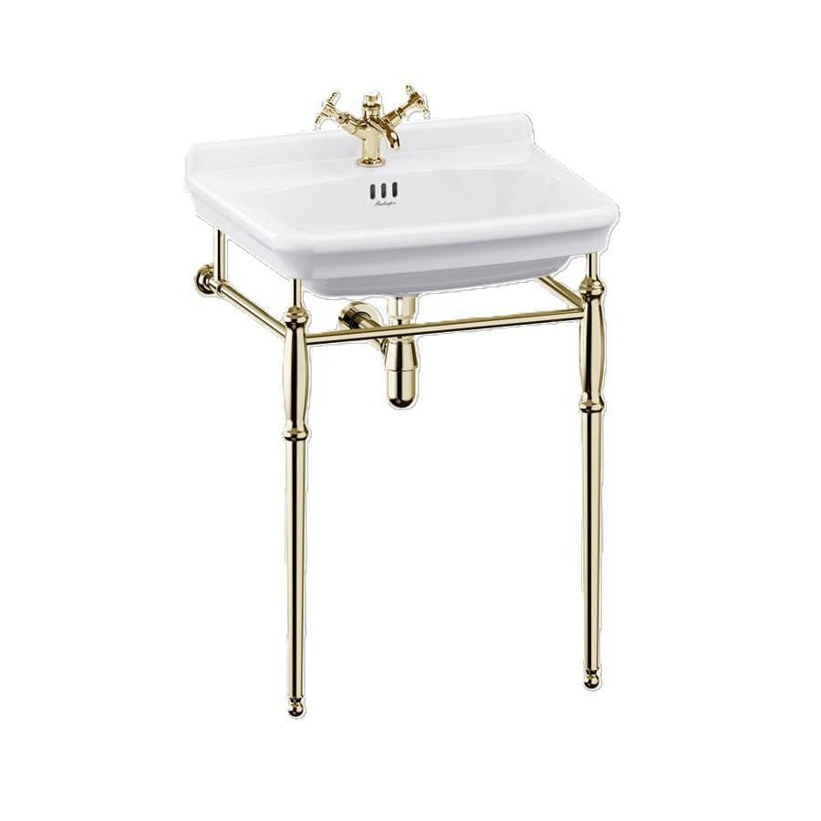 Burlington Wall Hung Basin 620mm / 3 / Gold Washstand Burlington Guild Basin with Pedestal or Washstand