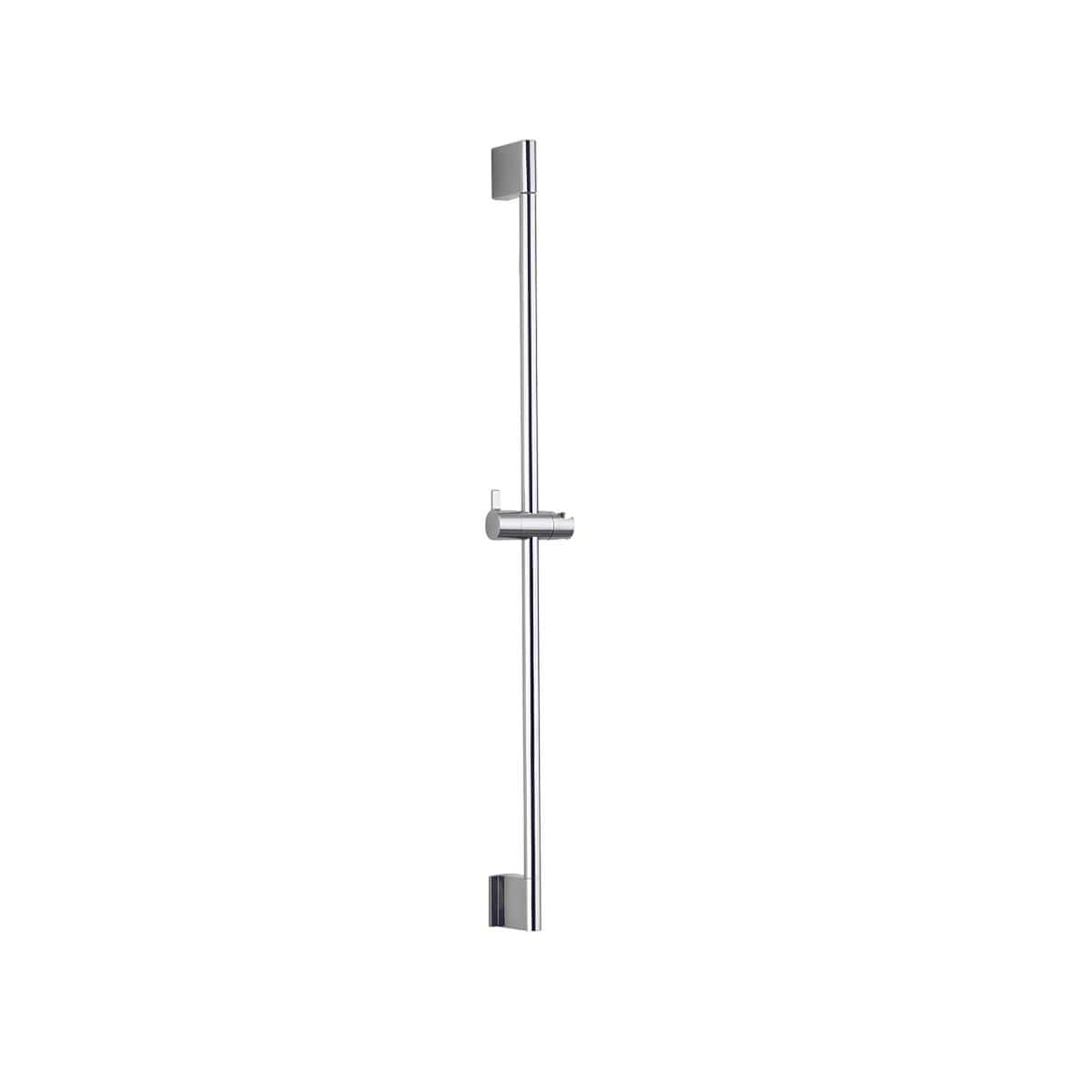 Crosswater Svelte Shower Riser Rail with Integrated Wall Outlet in Chrome