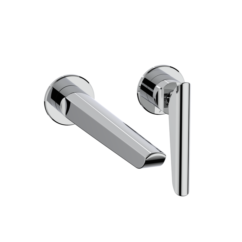 Crosswater Foile 2 Hole Wall Mounted Basin Mixer Tap