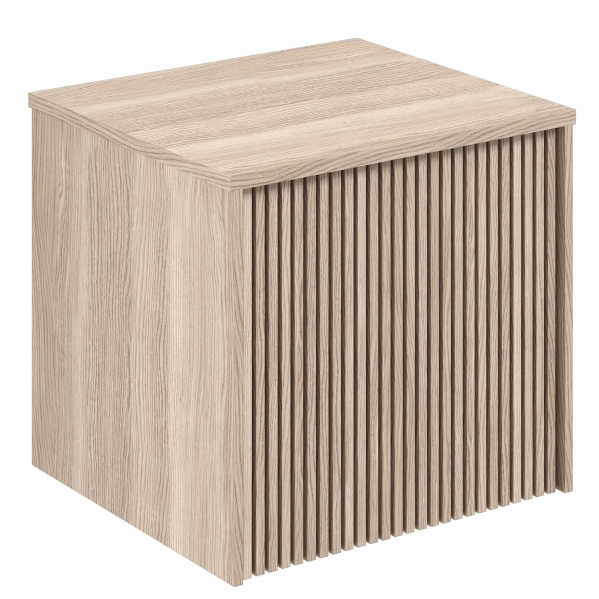 Crosswater Wall Mounted Vanity Unit Modern Oak / Colour Matched / 500mm Crosswater Limit Wall Mounted Vanity Unit with Worktop