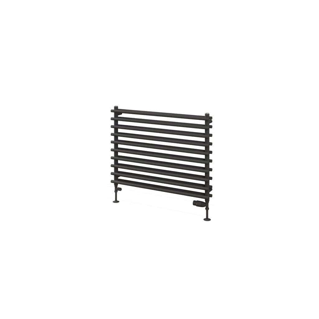Eastbrook Designer Towel Radiator Eastbrook Murano Horizontal Designer Radiator in Matt Anthracite