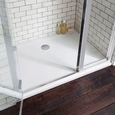 Crosswater Rectangle Shower Tray Crosswater 35mm Anti Slip Acrylic Shower Tray