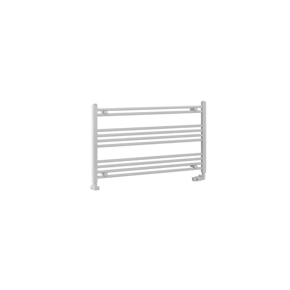 Eastbrook Ladder Rail Eastbrook Wendover Straight Horizontal Under Window Heated Towel Rail in White