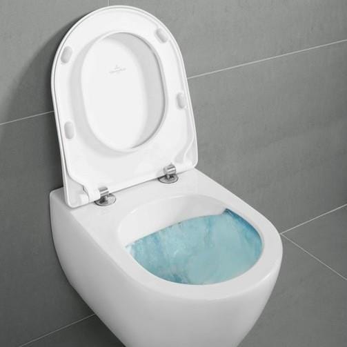 Villeroy & Boch Toilet Seat Villeroy & Boch Subway 2.0 Slimline Soft Close, Quick Release Toilet Seat in White Alpin