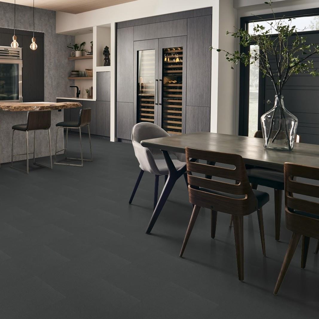 Multipanel Click Flooring Multipanel Click Drop 1.85M² Interlocking Vinyl Floor Tiles Stone Effect - Urban Anthracite Grey