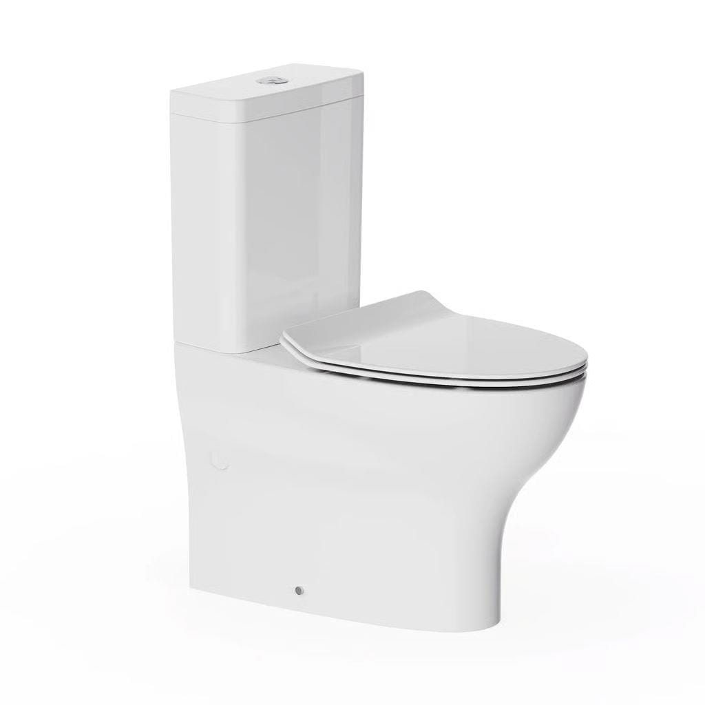Crosswater Close Coupled Toilet Crosswater Kai Compact Close Coupled Toilet with Soft Close Seat