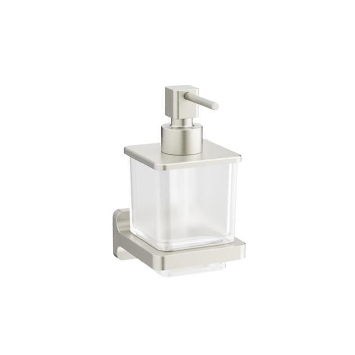 Crosswater Soap Dispenser Stainless Steel Effect Crosswater Rotar Soap Dispenser