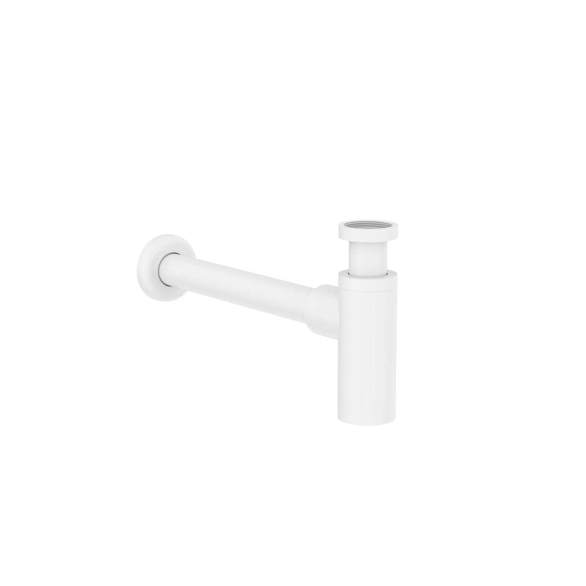 Roca Bottle Trap Matt White Roca Universal Round Bottle Trap