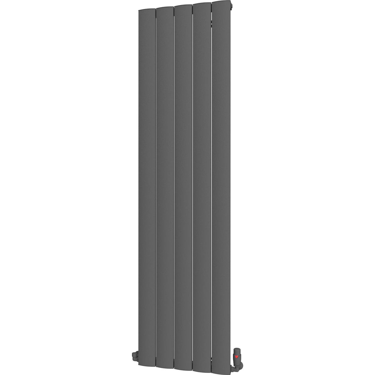 Aquarius Bathrooms Column Radiator 1800 x470mm / Anthracite Aquarius Wave Verical Panel Radiator