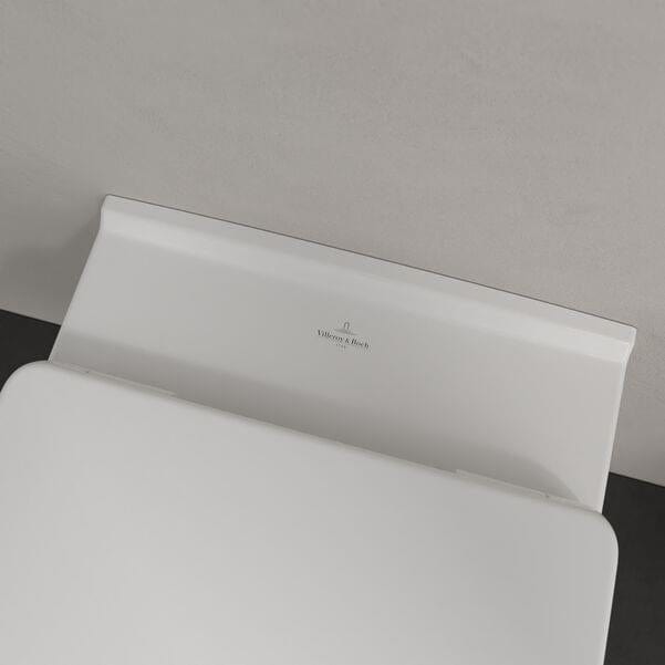 Villeroy & Boch Wall Hung Toilet Villeroy & Boch O.Novo Wall Hung Rimless Toilet with Soft Close Seat