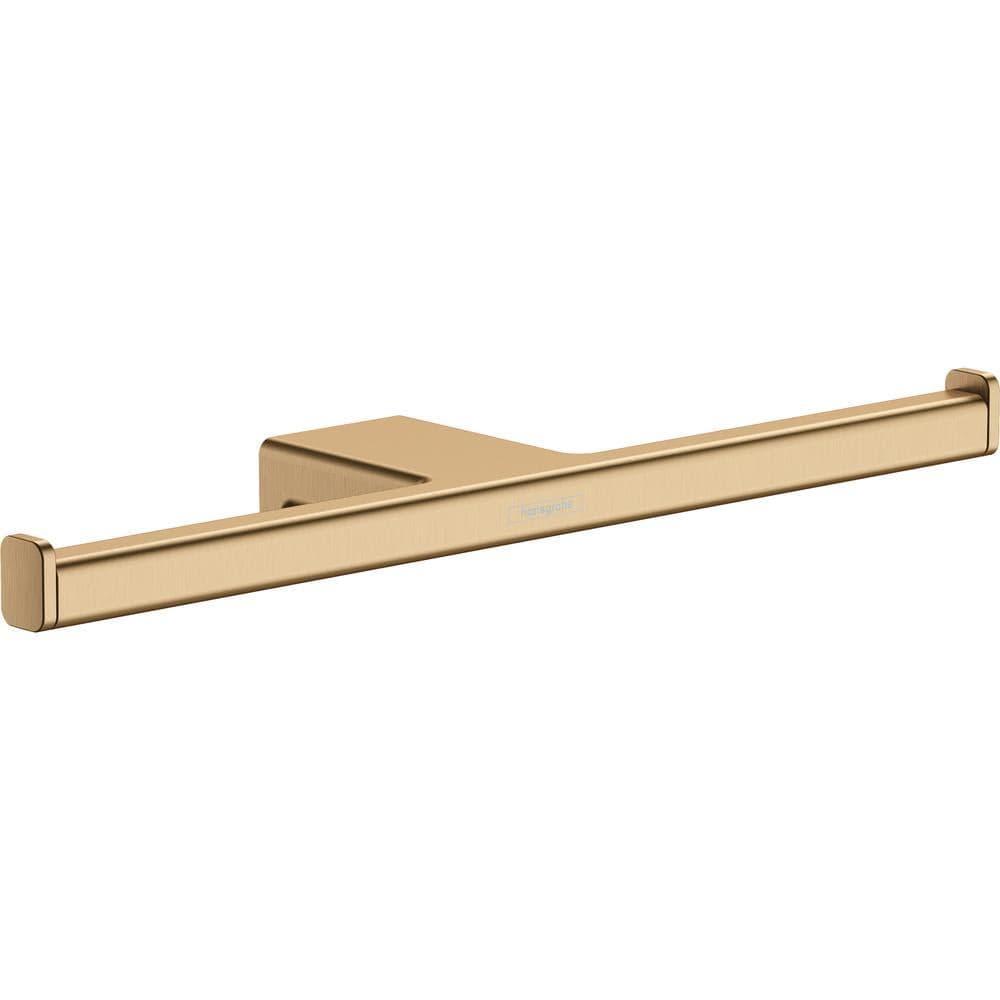 Hansgrohe Toilet Roll Holder Brushed Bronze Hansgrohe Addstoris Double Toilet Roll Holder