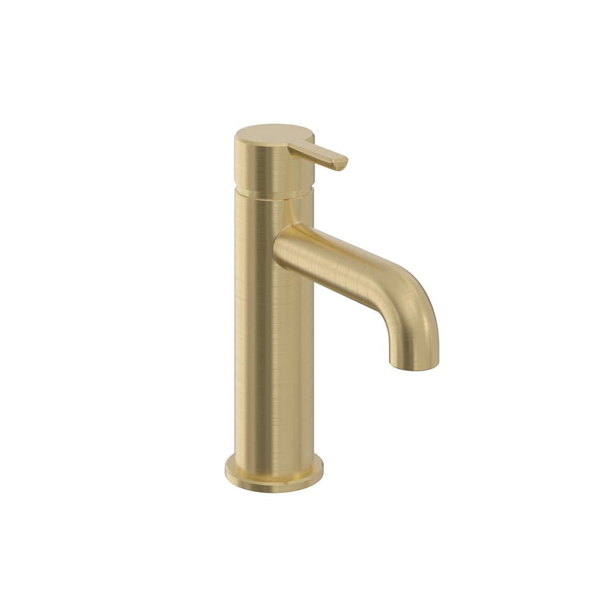Heritage Mono Basin Tap Brushed Brass Heritage Dartmouth Mono Basin Mixer Tap