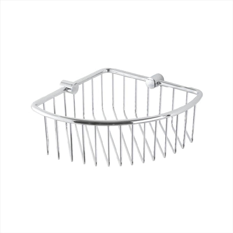 Eastbrook Basket Eastbrook Single Corner Shower Basket in Chrome