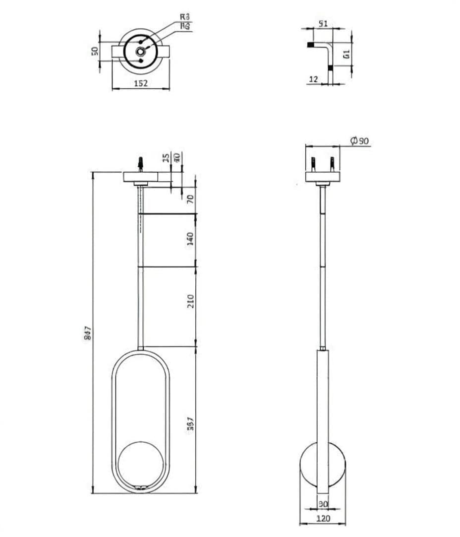 UK Bathroom Store Bathroom Lighting Crosswater Tranquil Pendant Light