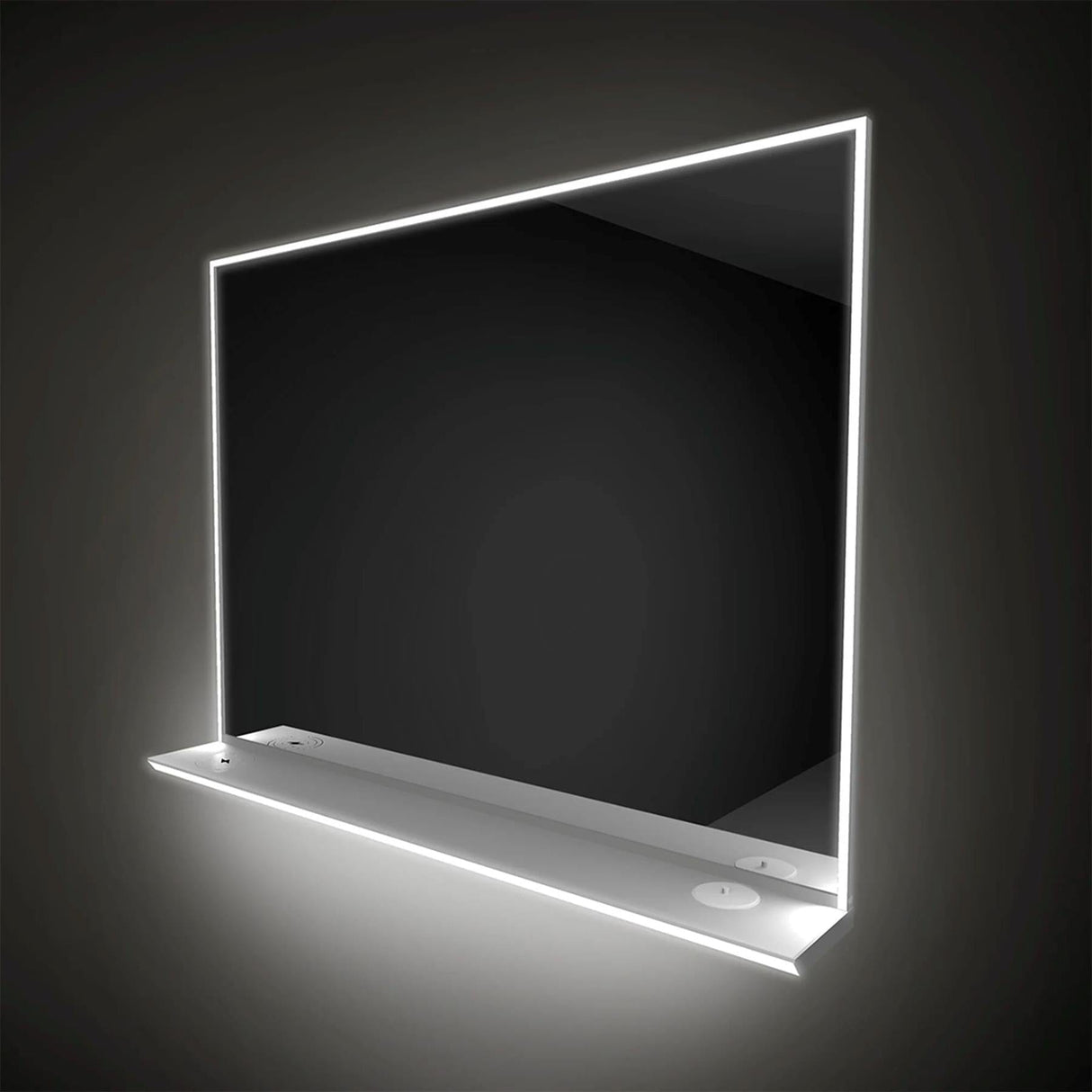 HiB Illuminated Mirror 800 x 600mm HiB Platform LED Illuminated Mirror